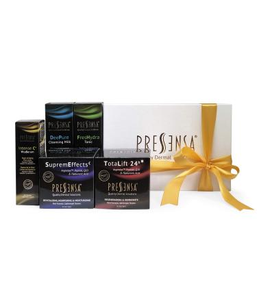 Intensive Treatment Kit Botox Effect. DAY and NIGHT creams, the ideal beauty gift with HYALURONIC ACID, Multivitamins.