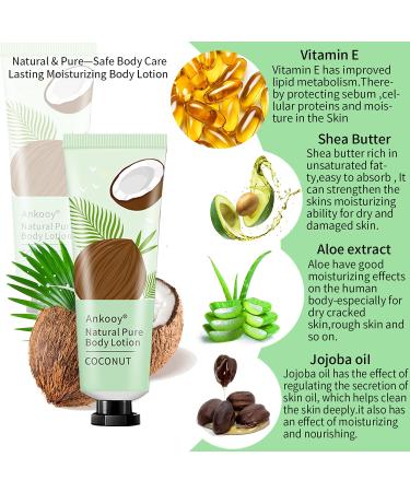 20 Pack Natural Scented Body Lotion Set for Dry Skin - Shea Butter Moisturizer Travel Size Gift for Her - Buy Online on GoSupps.com