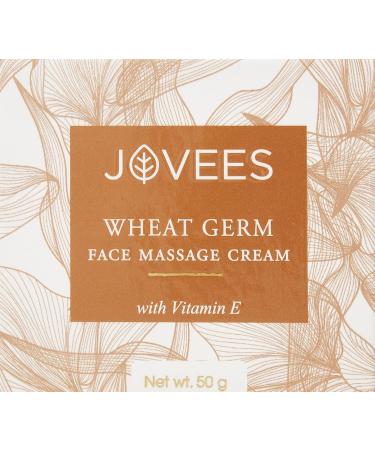Jovees Wheat Germ Face Massage Cream 50g - Hydrating & Nourishing Skincare for All Skin Types - Buy Online Internationally - Buy Online on GoSupps.com