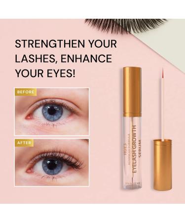 Hues Premium Eyelash Serum - Achieve Fuller Longer & Thicker Lashes | 5ML Lash Enhancing Serum for Natural Beauty - Buy Online on GoSupps.com