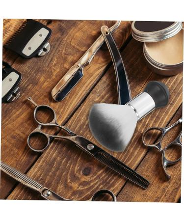 Mikinona Barber Brush Hair Dye Brush Neck Duster Brush Barber Hair Brush Hair Cutting Accessories Neck Brush Barber Neck Duster Haircut Brush Barber Duster Barbers Brush Pp Clean Hairbrush 14.50X8.50X8.50CM Grey - Buy Online on GoSupps.com