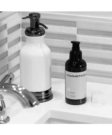 HOMMEFACE Men's Daily Face Moisturizer - Hydrating Facial Lotion for Men with Collagen & Witch Hazel, 5.07 fl. oz - Buy Online on GoSupps.com