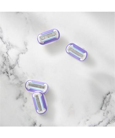 Gillette Venus Deluxe Smooth Swirl Razor Blades for Women - 4 Replacement Blades for Ultimate Shaving Comfort - Buy Online on GoSupps.com