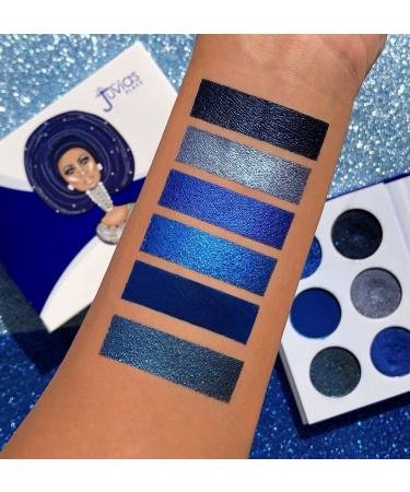 Juvia's Place Blue Eyeshadow Palette - 6 Shades of Pigmented Eye Makeup - Buy Online on GoSupps.com