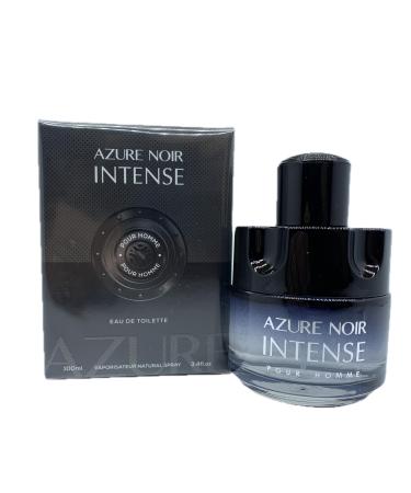 Azure Noir Intense Men's Cologne 3.4 Fl. Oz. Eau de Toilette Spray