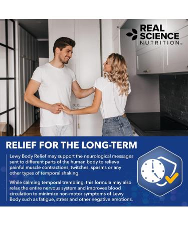 Real Science Nutrition Offers Lew-X - A Nutritional Supplement Formulated for Lewy Body Relief to Support Memory & Clarity Cognitive Enhancement Relieve Tremors Shaking and Muscle Stiffness  - Buy Online on GoSupps.com
