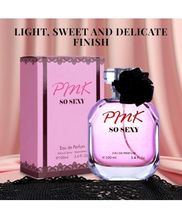 Pink So Sexy for Women Eau De Parfum - Floral Fruity Fragrance with Sugary Sweet Scent - Bergamot Apple & Whipped Cream - Fresh Sweet & Creamy - Luxurious Aroma in 100ml Bottle - Paraben Free - Buy Online on GoSupps.com
