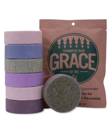 2% Pyrithione Zinc Shampoo Bar with Shea Butter - Sweet Vanilla & Cinnamon | Grace of Me (4 Oz) - Best for Scalp Health & Dandruff Relief | International Shipping Available - Buy Online on GoSupps.com