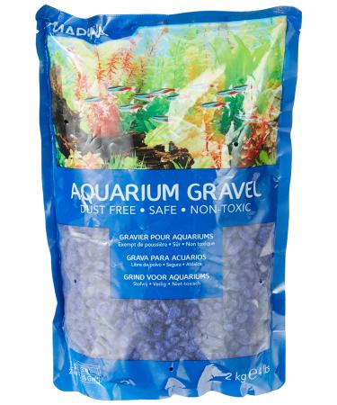 Marina 12484 Blue Decorative Aquarium Gravel 2kg 4.4-Pound