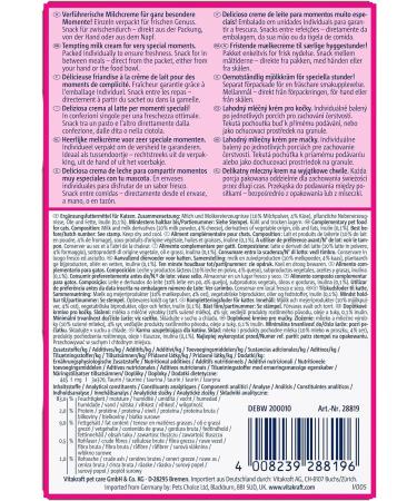 Vitakraft Milky Melody Cat Snack - Bulk Milk Cream with Cheese (11x70g) - Ideal Treat for Cats - Buy Online on GoSupps.com