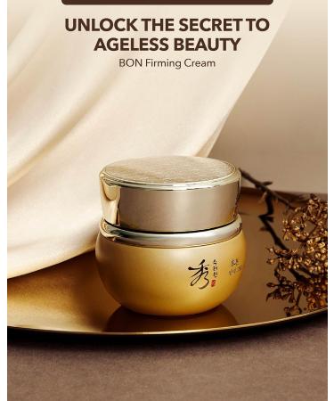 Sooryehan Bon Firming Cream 2.5fl oz | Korean Skincare for Face & Neck - Tightens Nourishes Ginseng Amino Acids - Buy Online on GoSupps.com