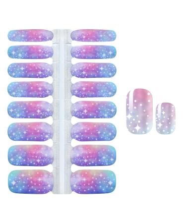 WOKOTO Unicorn Nail Art Stickers Set - 5 Self-Adhesive Sheets with Nail File | Manicure Decals and Wraps for Perfect Nail Designs - Buy Online on GoSupps.com