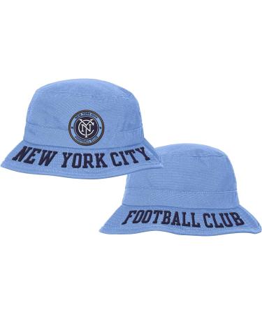 NYCFC Boys Bucket Hat - Bahia Blue | MLS R S47EB, One Size - Buy Online on GoSupps.com