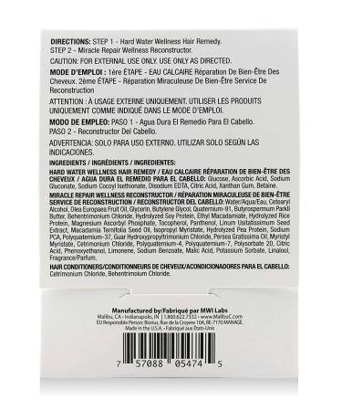 Malibu C Mini Rehab Set: Hard Water Wellness 3 Piece Set - Buy Online on GoSupps.com