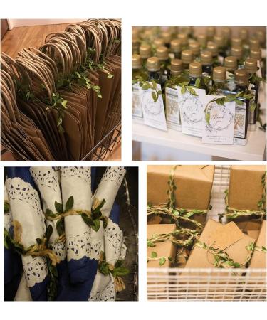 David Accessories Olive Green Leaf Trim Ribbon - 20 Yards for DIY Crafts, Weddings, Home Decor - Buy Online on GoSupps.com