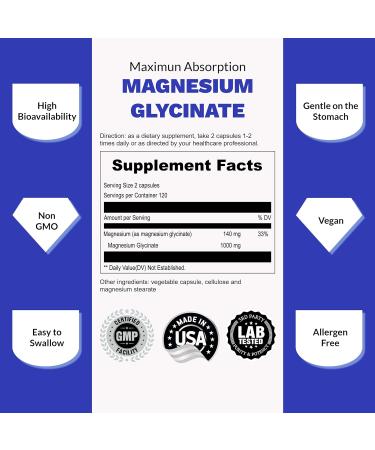 Magnesium Glycinate + Liposomal Vitamin D3, K2, Ashwagandha, Saffron Bundle - Buy Online on GoSupps.com