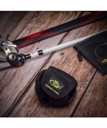 SF Low Profile Casting Baitcast Reel Cover Case | Fits 50-200 Series Baitcaster | Reel Pouch Glove | 1 Pc - Buy Online on GoSupps.com
