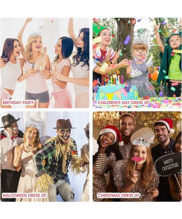 Sibba Rhinestone Crystal Tiara Comb - Bridal Wedding Princess Headwear | Silver Heart Crown for Bridesmaid, Prom, Birthday Party - Buy Online on GoSupps.com