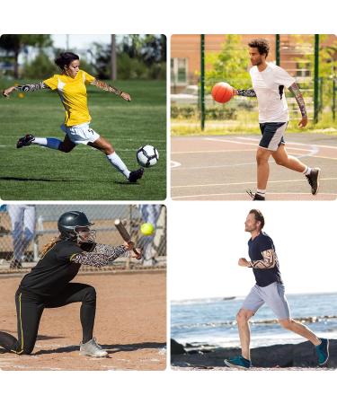 12 PCS Sports Arm Sleeves for Braces, Splints & Slings | Seamless Tattoo Sleeve Hand Warmer for Basketball & Outdoor Activities - Unisex - Buy Online on GoSupps.com