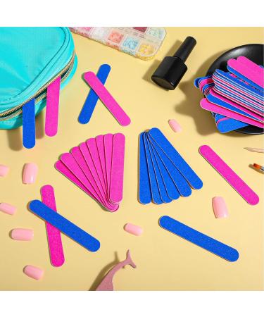 Buy Aster 100-Piece Double-Sided Nail Files 180/240 - Professional Nail Care & Manicure Tools - 8.5 cm Nail Polishing Strips for Salon Quality Results - Buy Online on GoSupps.com