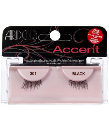 Andrea Accent Lash 301 (61301) Strip Lashes - 1 Pair (Pack of 4) - Buy Online on GoSupps.com
