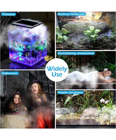 Fitnate Mist Maker Fogger - Aluminum Ultrasound Nebulizer for Fountains Ponds Aquariums & Gardens | Enhance Foggy Effects Worldwide - Buy Online on GoSupps.com