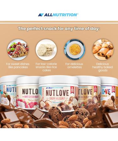 Allnutrition Nutlove White Choco Peanut - 500g - Buy Online on GoSupps.com