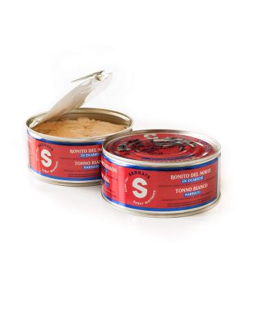SERRATS 24 Stuks Albacore from the North of the Cantabrian Sea in Pickle 260g
