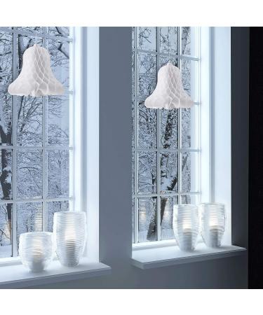 5 Pcs White Bridal Honeycomb Bells for Wedding & Party Decor - Decorating Supplies for Weddings, Parties, Baby Showers - Buy Online on GoSupps.com