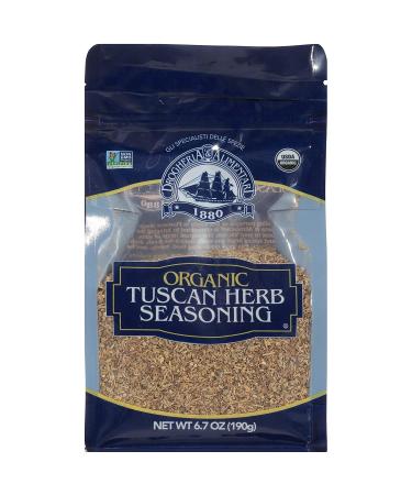 Organic Tuscan Herb Seasoning - Drogheria & Alimentari 6.7 oz (190 g) | Premium Flavor for Cooking - Buy Online on GoSupps.com