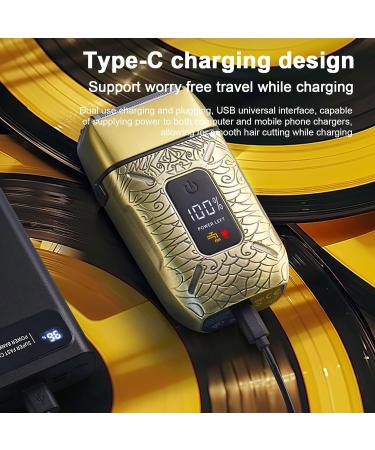 Beard Trimmer for Men - IPX6 Waterproof Electric Razor with 3 Blades | Wet & Dry Hair Clippers for Travel Grooming - Buy Online on GoSupps.com