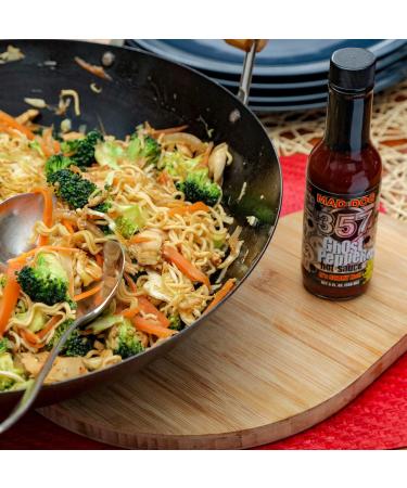 Buy Mad Dog 357 Ghost Pepper Sauce - 147ml | Spicy International Shipping Available - Buy Online on GoSupps.com