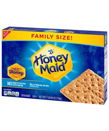 Honey Maid Honey Graham Crackers - Family Size 25.6 oz Box - Buy Online on GoSupps.com