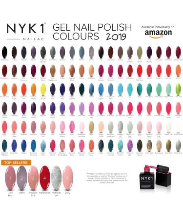 NYK1 NAILAC - PASSION FRUIT - Professional Gel Nail Polish - UV and LED Drying - Quick Soak Off Gel Polish 10ml - Over 100 Gel Nail Polish Nailac Colours to Choose From! - Buy Online on GoSupps.com
