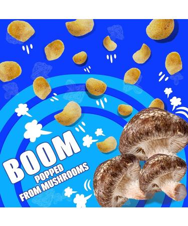 Shiitake Mushroom Chips - (6 pack) - Vegan Prawn Crackers Less than 100 calories Gluten Free mushroom snack. Variety pack - Sea Salt Sour Cream & Onion Garlic & Herbs flavour (6 pack) - Buy Online on GoSupps.com