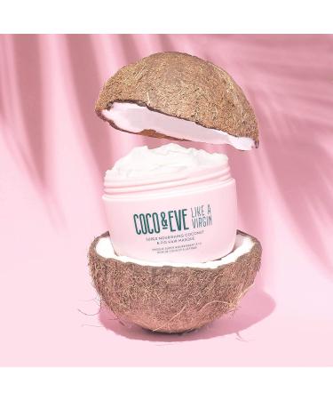 Coco & Eve Like a Virgin Hair Masque - Coconut & Fig Hair Mask for Dry Damaged Hair | Deep Conditioning Treatment with Shea Butter & Argan Oil - Buy Online on GoSupps.com