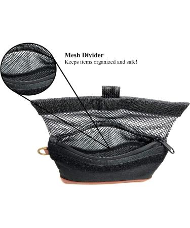 7x6 Inch Smell Proof Bag with Vegan Leather | Carbon Lined | Waterproof Zipper | Odor Elimination | Dog Tested - Buy Online on GoSupps.com