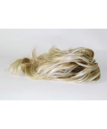Buy WIG ME UP XF-6381-15T613 Hairpiece | Short Voluminous Wavy Ponytail Braid with Butterfly Clip | Golden Blonde Platinum Streaked Hair Extension - Buy Online on GoSupps.com
