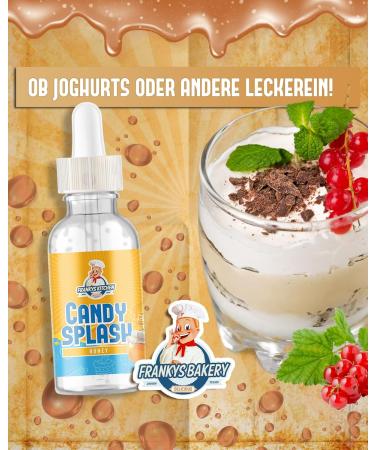 Franky's Bakery Candy Splash Flavor Drops 50ml - Calorie-Free Honey Flavoring for Delicious Taste and Aroma - Buy Online on GoSupps.com