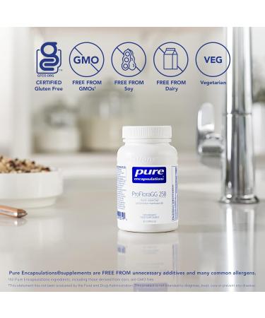 Pure Encapsulations ProFloraGG 25 Billion CFU Healthy Bacteria Supplement 60 Capsules - Buy Online on GoSupps.com