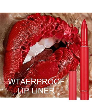 KIMIEYE 6pcs Lip Liner Pencil Set - Superstay Retractable Lip Crayon | Long Lasting Waterproof Nude to Red Velvety Matte Finish Lipstick | Makeup Set for Women - Buy Online on GoSupps.com