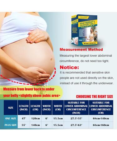 ChongErfei Pregnancy Belly Band Maternity Belt - Back Support & Abdominal Binder - Relieve Back, Pelvic, Hip Pain - Pregnancy Recovery - Black, One Size - Buy Online on GoSupps.com