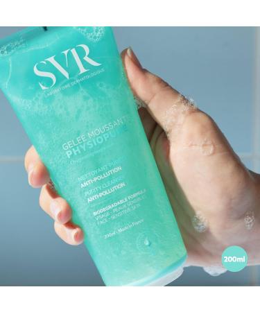 SVR PHYSIOPURE Foaming Face Gel/Make Up Remover with Oxygenating Magnesium for Normal to Balanced Skin 11-Ingredient Minimalist Formula 200ml New Formula - Buy Online on GoSupps.com