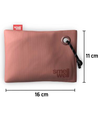 Smellwell Maxi Active Odor Remover - Bamboo Activated Carbon Shoe Deodorizer - Moisture Absorber for Shoes & Bags - Blush Pink 200g - Eliminate Sweat Odors - Buy Online on GoSupps.com