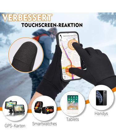 GXCROR Men's Touchscreen Winter Gloves - Perfect for Running Cycling & Outdoor Sports - Buy Online on GoSupps.com