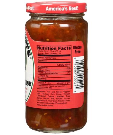 Spice up your meals with Relish Hot Pepper 11 oz - Case of 6 - Buy Online on GoSupps.com