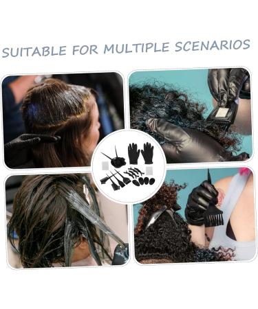 ERINGOGO Kit Coiffure Professionnel Plastique Outil Pratique de Teinture Cheveux pour Salon et Maison pour Retouche et Routine Cheveux sans D sordre - Buy Online on GoSupps.com