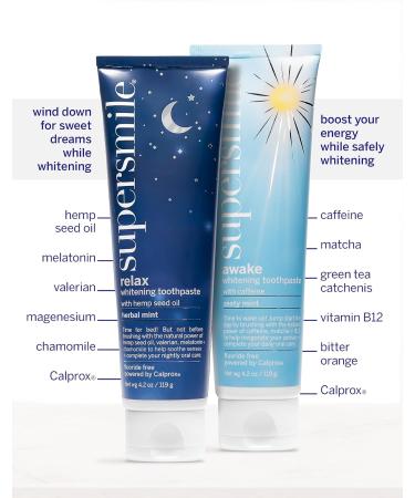 Supersmile Awake & Relax Teeth Whitening Kit - Brighten Your Smile Anywhere | International Shipping Available - Buy Online on GoSupps.com