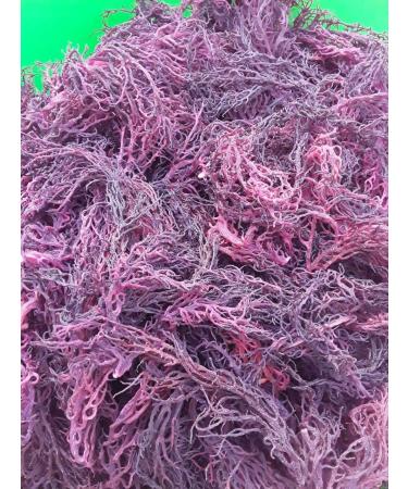 Sea Moss (Irish Moss) 100g - Purple Wildcrafted Tanzanian Product Organic Non GMO Vegan Packed with 92 Minerals + Vitamins Excellent for Smoothies Skincare etc - Buy Online on GoSupps.com
