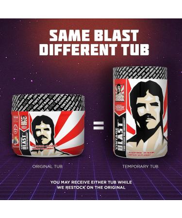 Vintage Blast Pre-Workout Energy Powder Supplement - Mango Peach Flavor, 306g - Buy Online on GoSupps.com